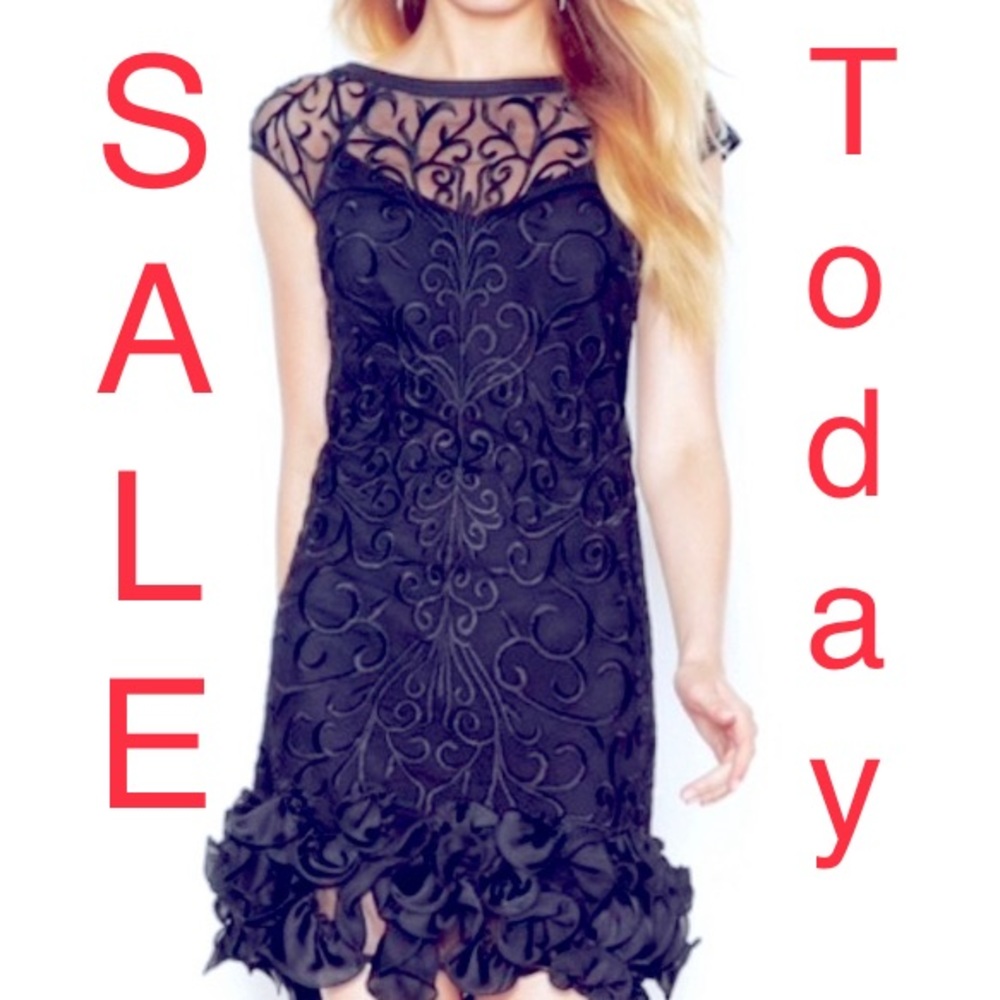 Guess Dress Cocktail Mini Black Dress embellished - Picture 2 of 10